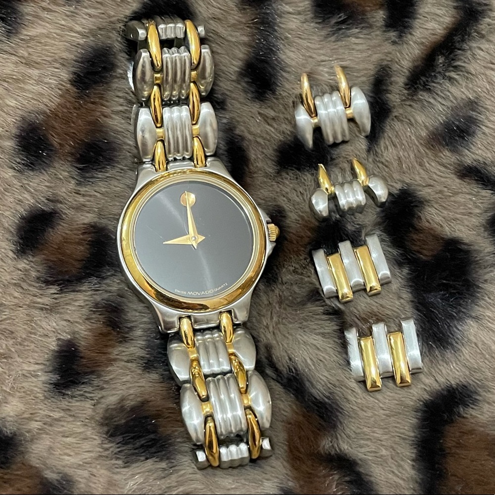 Movado Ladies Two Tone Watch
